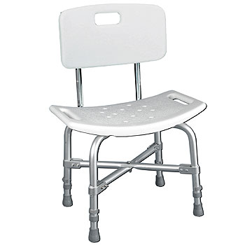 Drive Medical Deluxe Heavy Duty Bath Bench with Back Stools & Seats