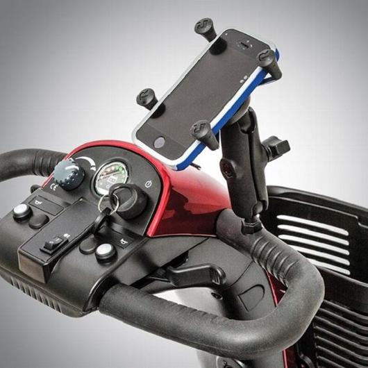 RAM X-Grip Pride Scooter Cell Phone Holder 