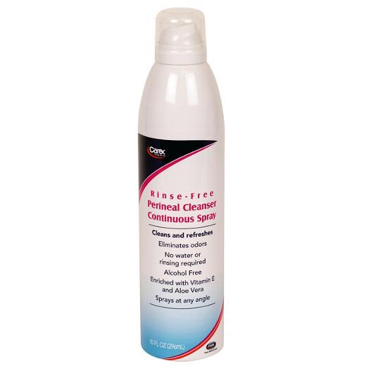 Rinse-Free Perineal Cleanser 10oz Spray Bottle 