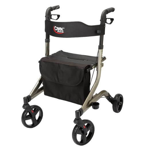 Carex Crosstour Rolling Walker Carex Rolling Walkers W/Handbrakes