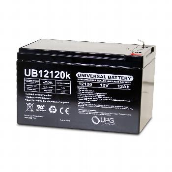 UPG 12V 12AH Sealed Lead Acid Batteries (Pair) Battery