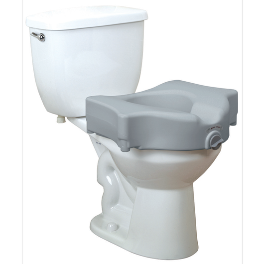 Bariatric 5" Locking Raised Toilet Seat 
