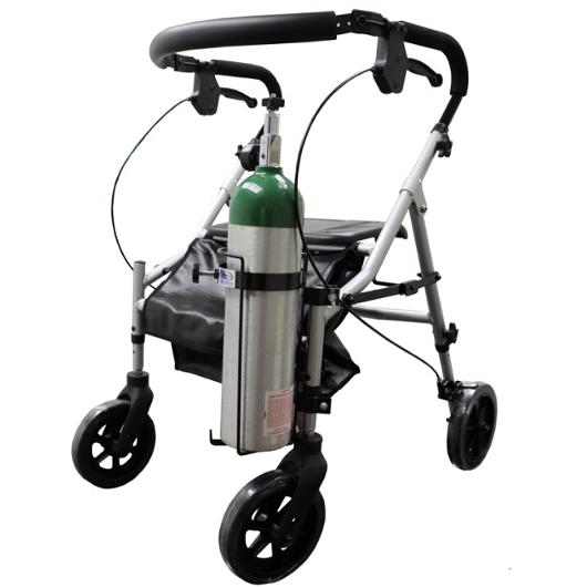Oxygen Tank Holder for Walkers and Rollators Accessories