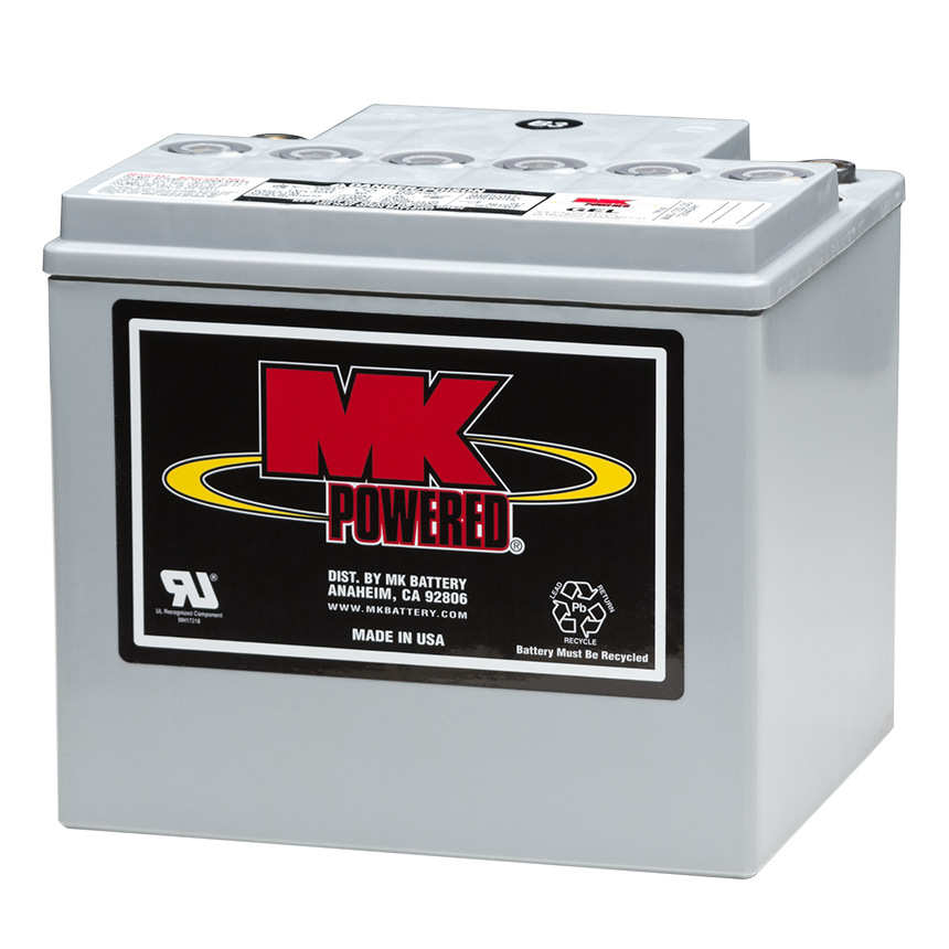 MK Battery 12V 40 AH Gel (Pair) Batteries - MK Battery Batteries