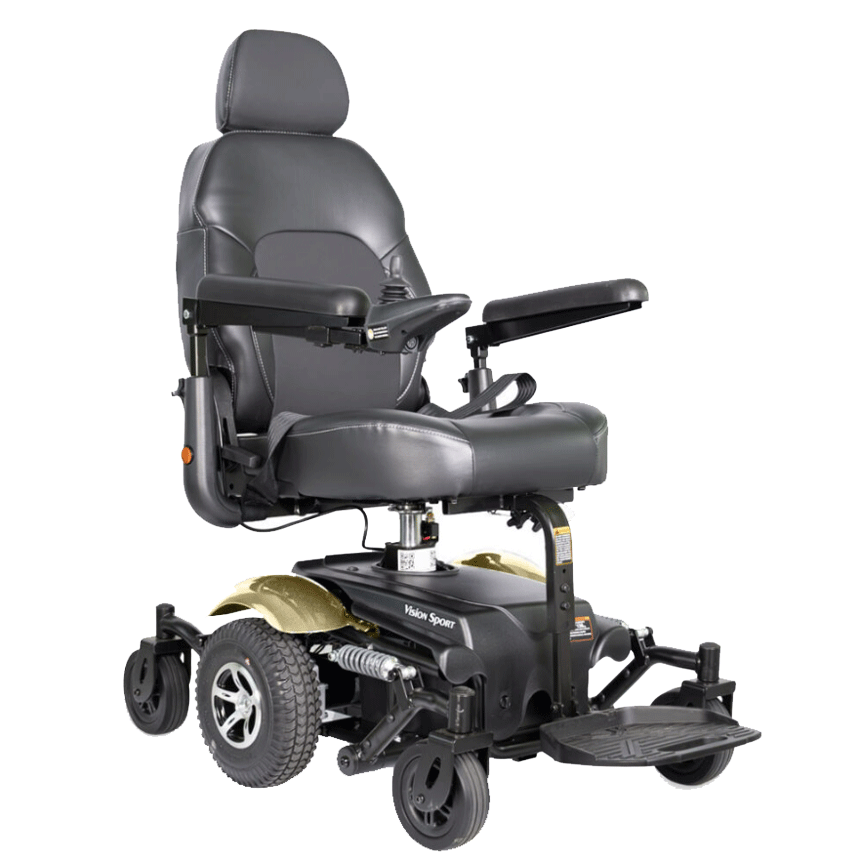Vision Sport Power Chair by Merits, shown in SpinLife Exclusive - Midnight Blue