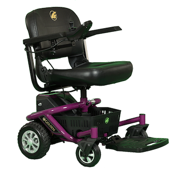 Golden Technologies LiteRider Envy LT & Envy Travel / Portable Power Wheelchair