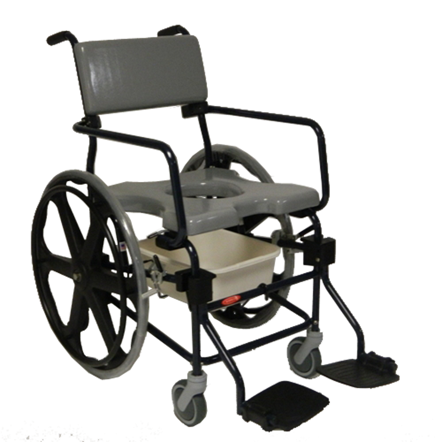 Rehab Shower Commode Chair - 24