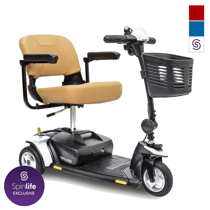 Til ære for Mammoth utålmodig Pride Go-Go Elite Traveller Mobility Scooter - SpinLife