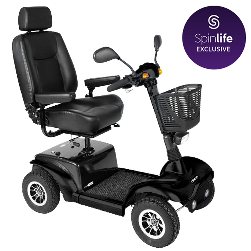 Drive Medical Prowler 4-Wheel Heavy Duty High Weight Capacity Mobility Scooter