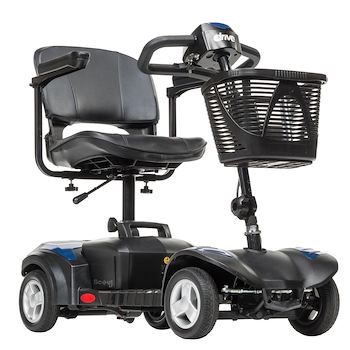 Drive Medical Scout 4 Extended Range 4-Wheel Travel Scooters