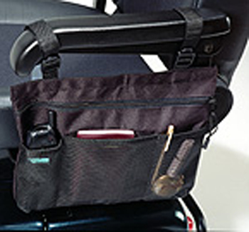 Scooter Arm Tote - Black Large 