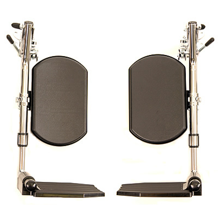 Composite Elevating Legrests with Calf Pads for Invacare Manual Wheelchairs