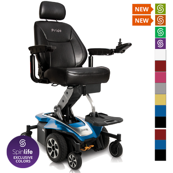 Pride Jazzy Air 2 Elevating Power Chair Full Size Power Wheelchairs