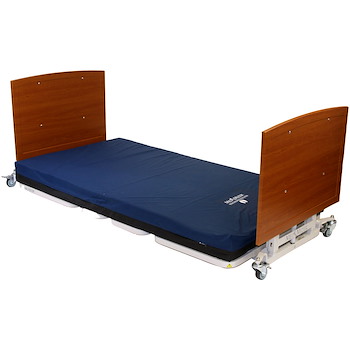 Med-Mizer AllCare Floor Level Low Bed Deluxe Homecare Beds