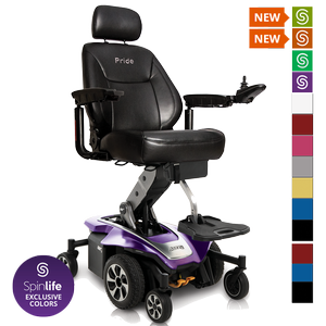 Pride Jazzy Air 2 Extended Range Full Size Power Wheelchairs