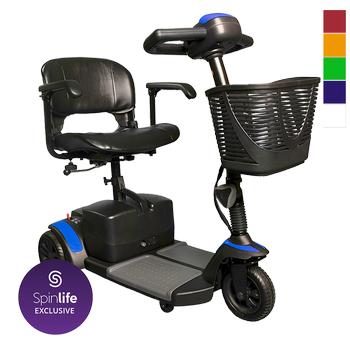Drive Medical Spitfire Pro SE 3W Extended Range 3-Wheel Travel Scooters