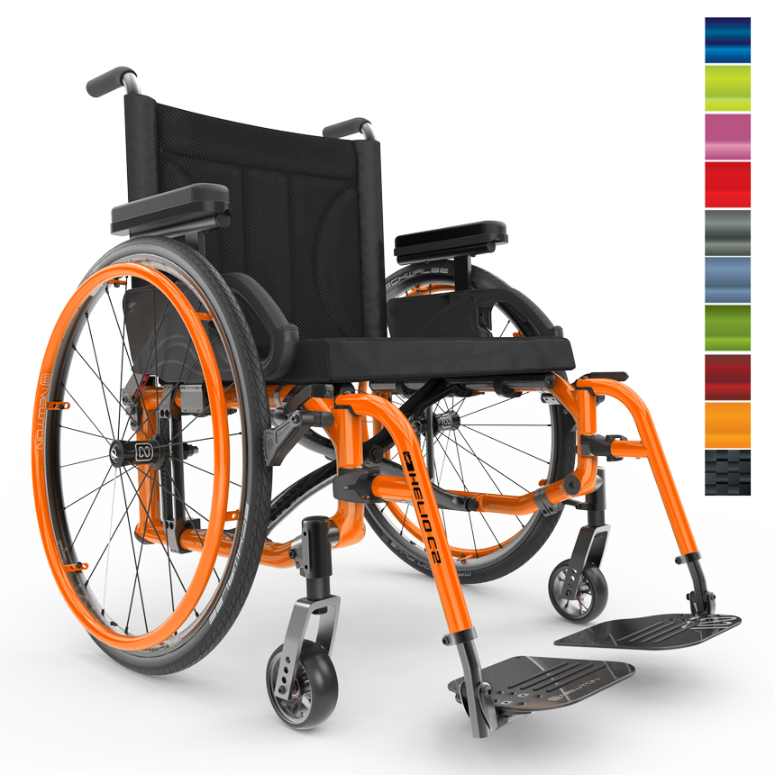 Helio C2HD Ultralight wheelchair by Motion Composites