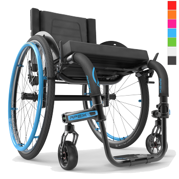 Motion Composites APEX Aluminum Rigid Wheelchair