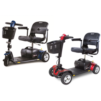 Go Go Sport Scooter Pride Go Go Sport Scooter 3 & 4 Wheel Portable Scooters