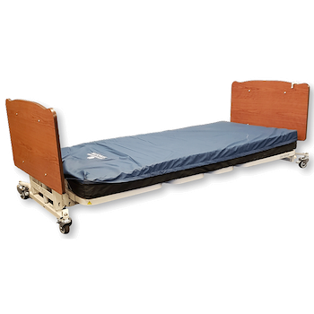 Med-Mizer AllCare C Floor Height Low Bed Deluxe Homecare Beds