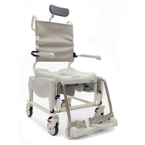 Invacare Aquatec Ocean Ergo VIP Shower Commode Chair Rehab Shower Commode Chair