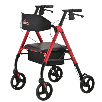 Nova STAR 8 Rolling Walkers W/Handbrakes