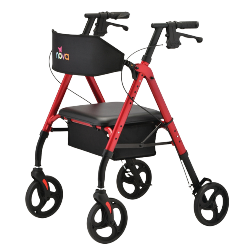 Nova STAR 8 - Nova Rolling Walkers W/Handbrakes