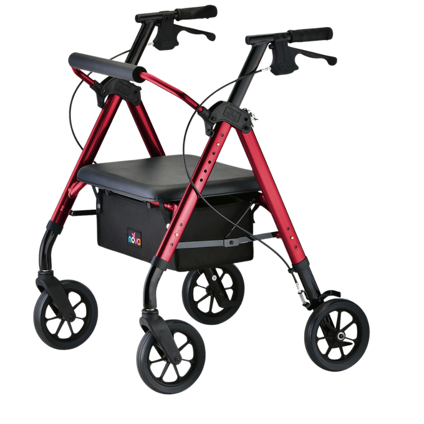 Nova STAR HD Nova Rolling Walkers W/Handbrakes