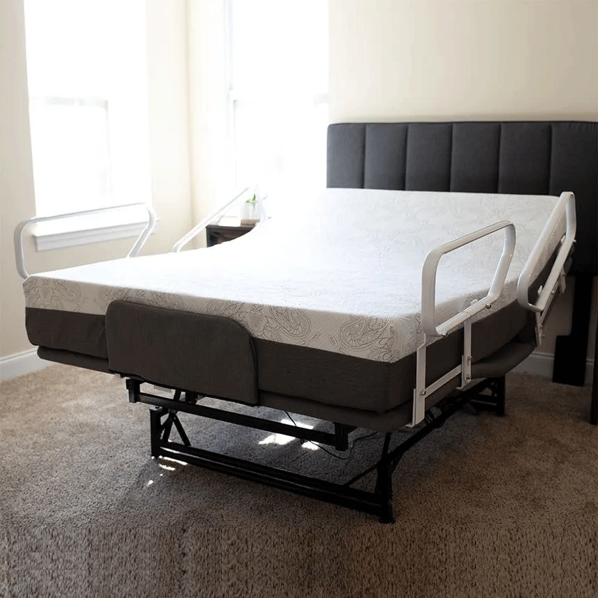 185 Hi-Low Series, shown with Innerspring mattress - headboard not available and optional hand rails