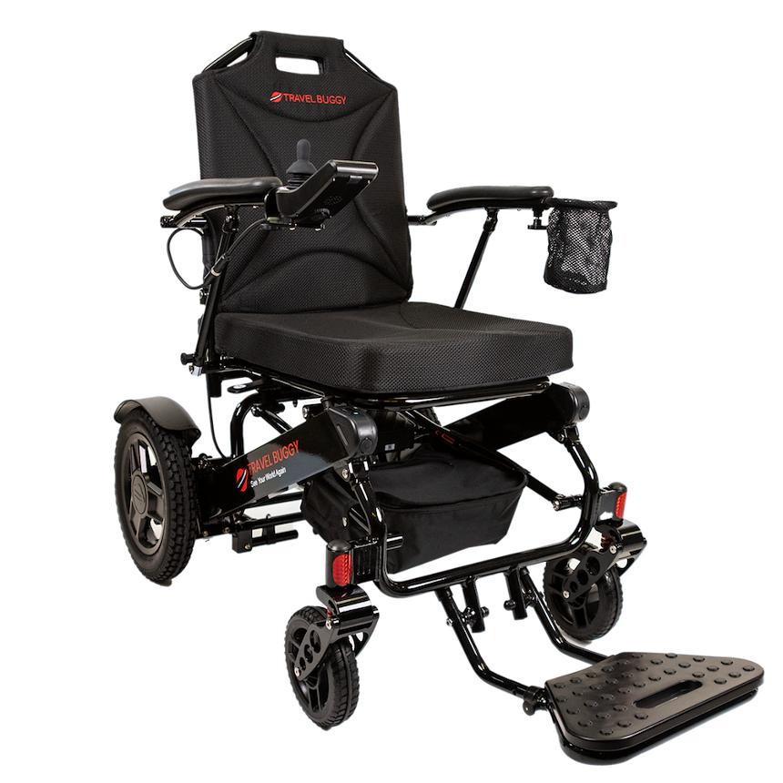 CITY 2 PLUS Power Chair in Black frame