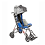 Trotter Stroller in Jet Fighter Blue