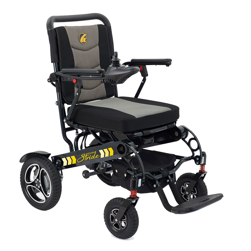 Stride Aluminum Folding Wheelchair