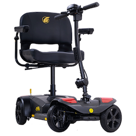 Golden Technologies Buzzaround LT 4-Wheel Scooter with microTURN 4-Wheel Travel Scooters
