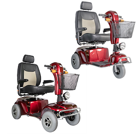 Merits Health Pioneer DLX Heavy Duty/High Weight Capacity Scooter