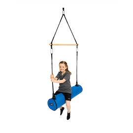 School Specialty Southpaw Advantage Line 2 in 1 Bolster Swing and Trapeze Bar Swings
