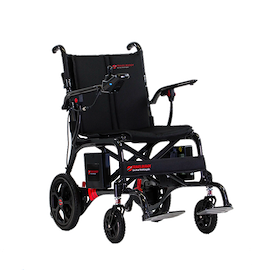 Travel Buggy AeroLux Carbon Folding Power Wheelchair