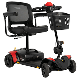 Pride Go Go Elite Traveller 2 Platinum 4-Wheel Travel Scooters