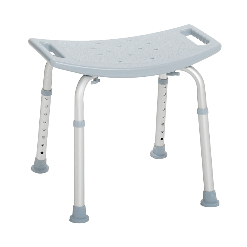 Deluxe Aluminum Shower Bench w/o Back
