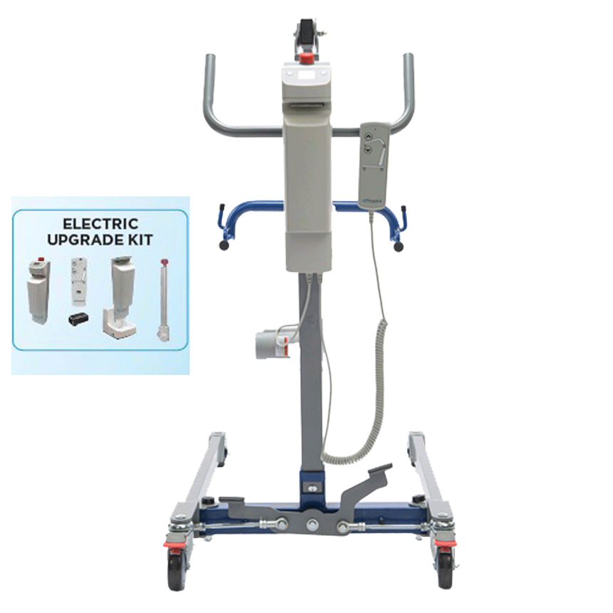 Shown with electric upgrade kit. Lift not included. Protekt Transformer Electric Upgrade Kit
