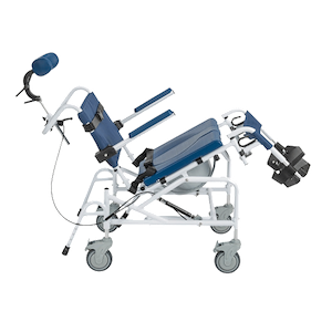 Drive Medical Tilting Aluminum Rehab Shower Chair Commode