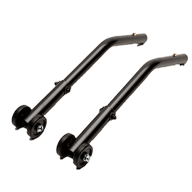 Proactive Medical Rear Adjustable Anti-Tipper w/Wheels, Pair Anti-Tip Wheel Assemblies