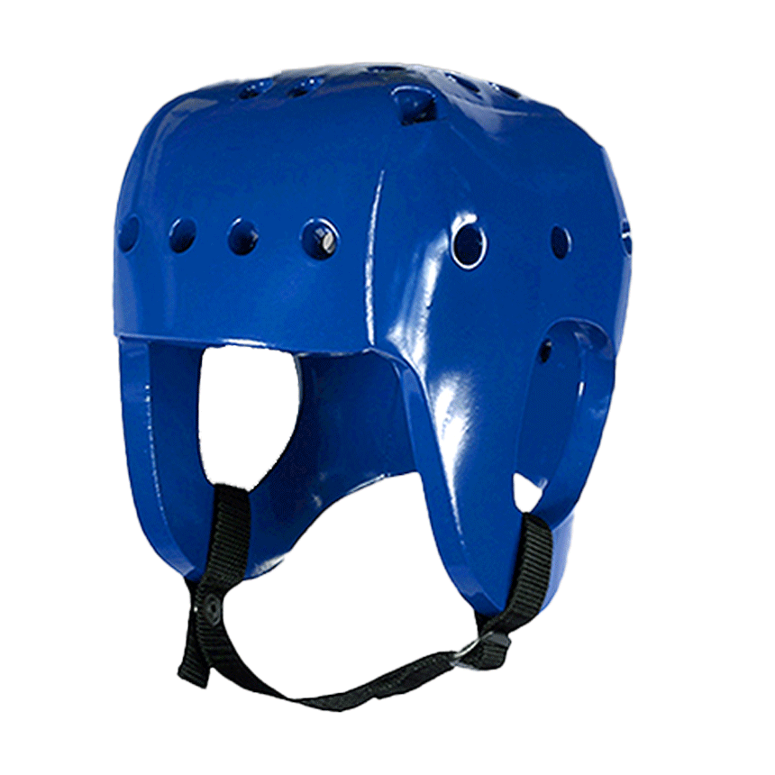 Shown in Royal Blue Full Coverage Helmet