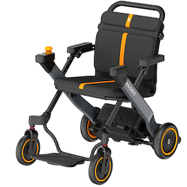 Paiseec Mobility Paiseec W1 2-in-1 Electric Wheelchair Folding Power Wheelchair