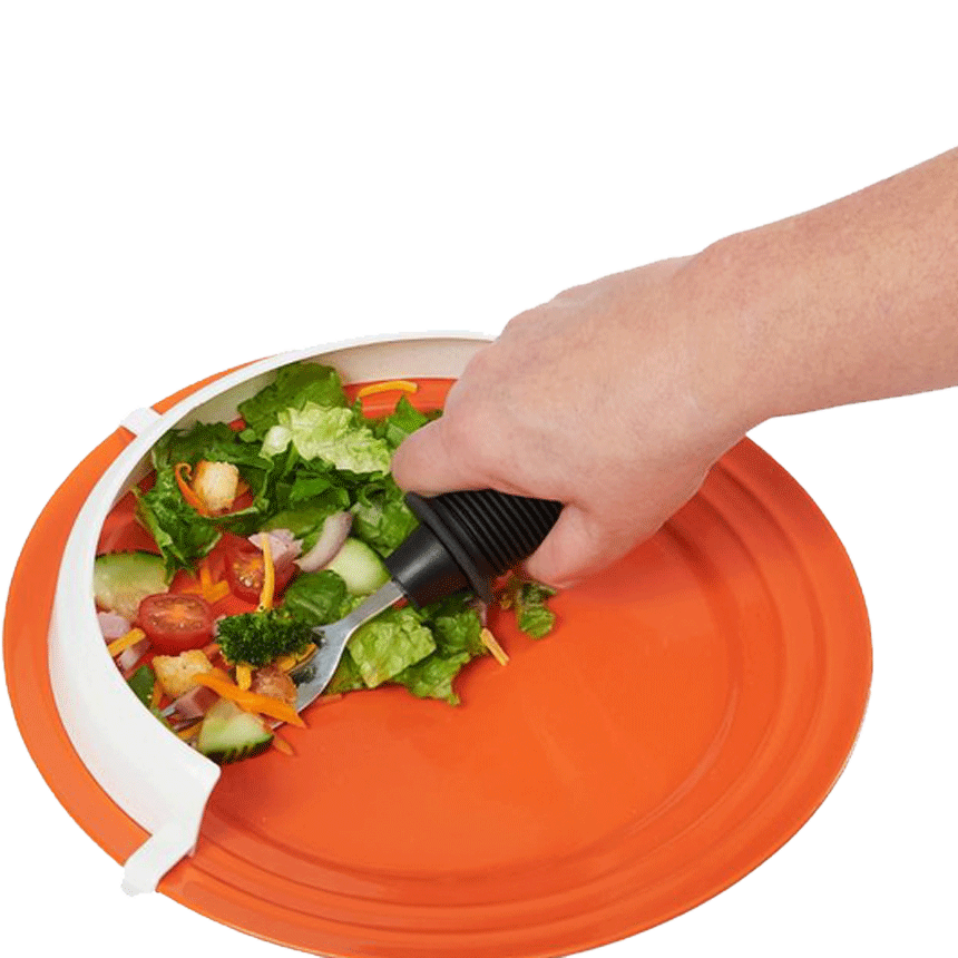 Plate Not Included Clip-On Food Guard
