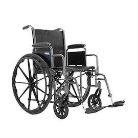 Invacare Essentials EX1 Manual Wheelchair Standard  Lightweight