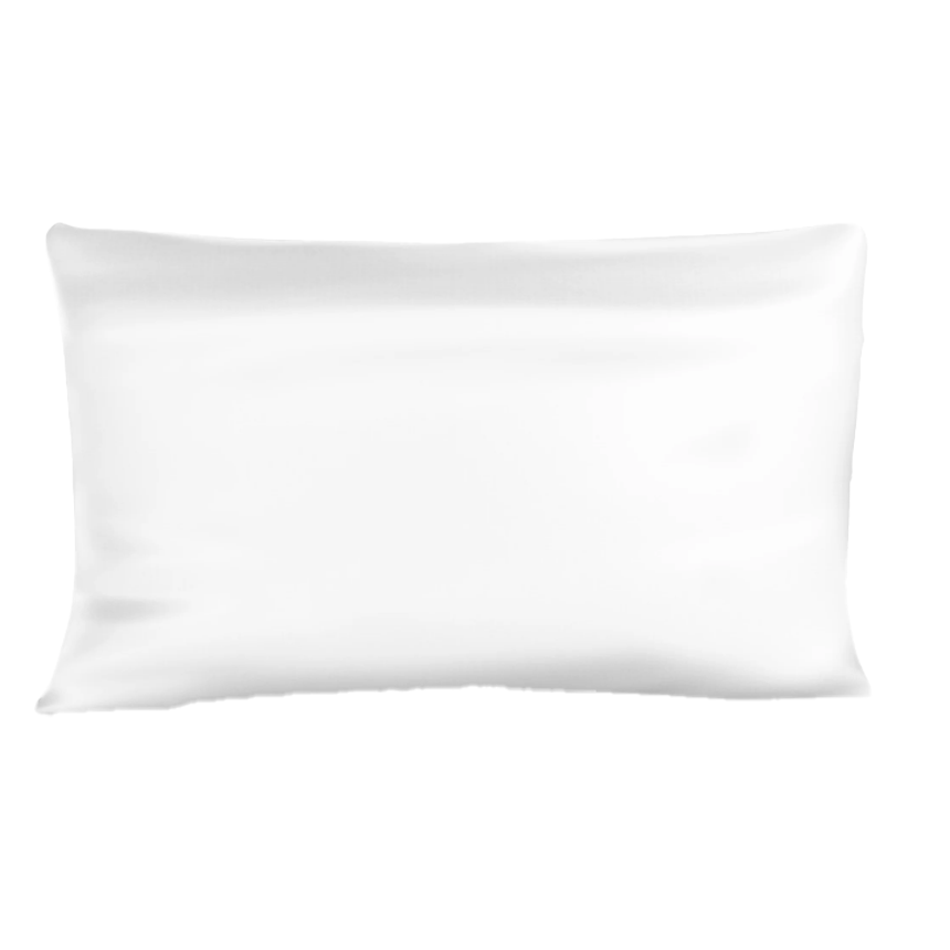 White Silk Silk Pillowcase