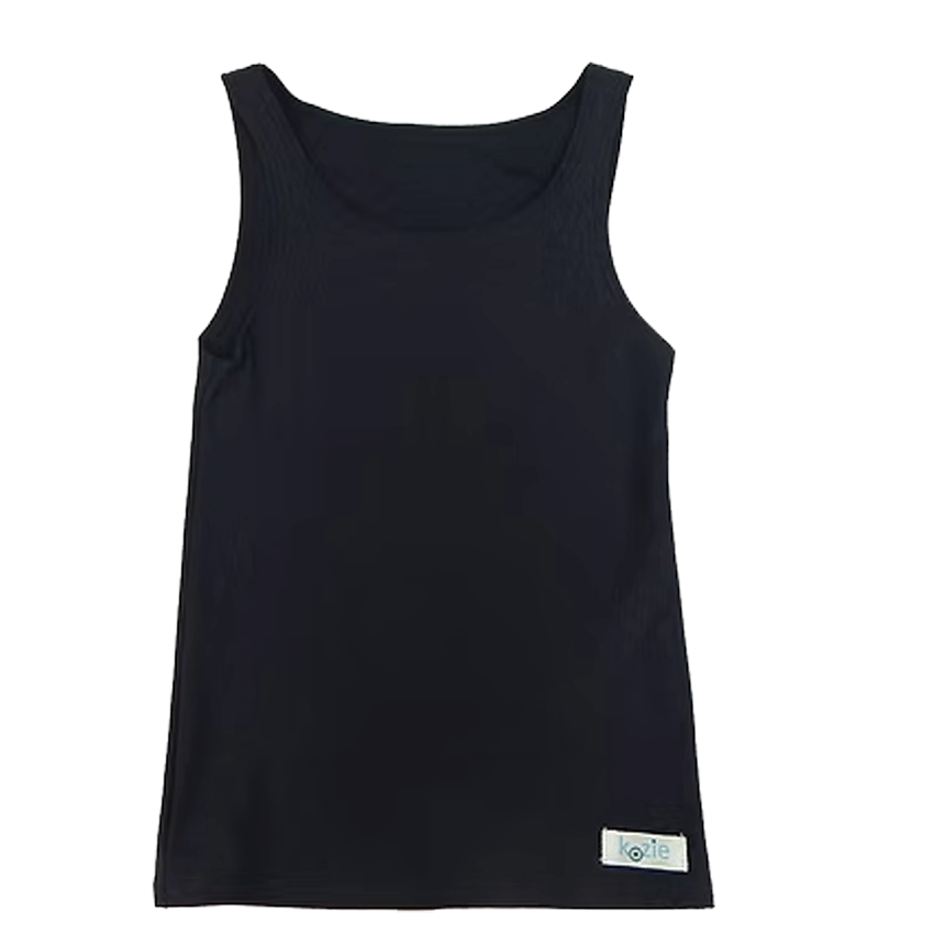 Shown in Black Sensory Compression Undershirt