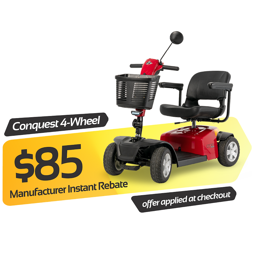 Rascal Conquest 4-Wheel Scooter
