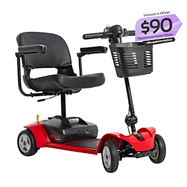 Mega Motion Rascal Venture 4-Wheel 4-Wheel Travel Scooters