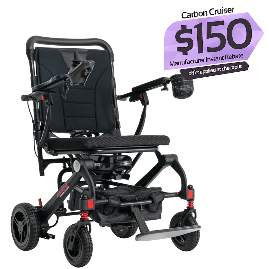 Rascal Carbon Cruiser Folding Electric Wheelchair